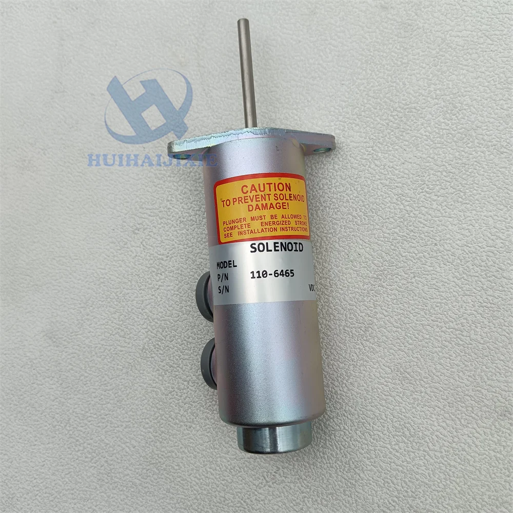 

Детали строительной техники для двигателя Cat 3306, соленоид остановки 24 В 110-6465 1106465 6Т-4122