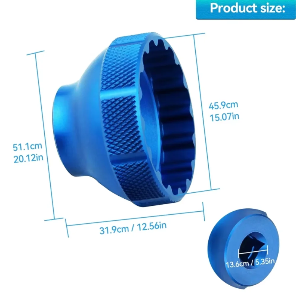 أداة دعامة سفلية للدراجة أداة 16 درجة 44 مم متوافقة مع أداة دعم سفلية فتحة BBT-69.2 #5