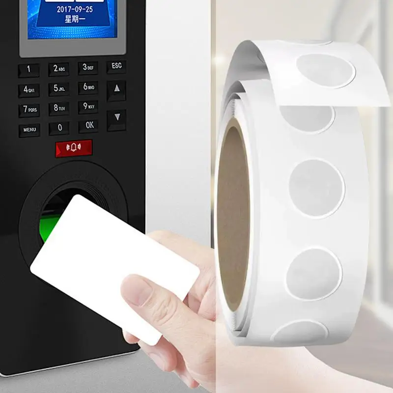 Near Field การ์ดสื่อสารสมาร์ทอิเล็กทรอนิกส์ชิปสติกเกอร์อุปกรณ์เสริมโทรศัพท์มือถือสําหรับ Home Daily Supplies Anti-Counterfeiting