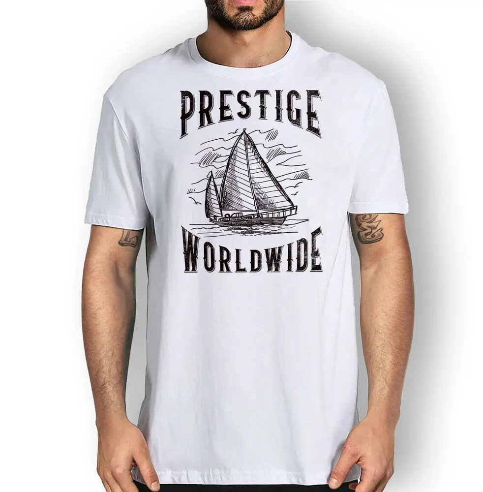 Cool Boats And Hoes Funny Graphic Tee Prestige Worldwide Humor T Shirt For Men Clothing Women Short Sleeve Tees 100%Cotton