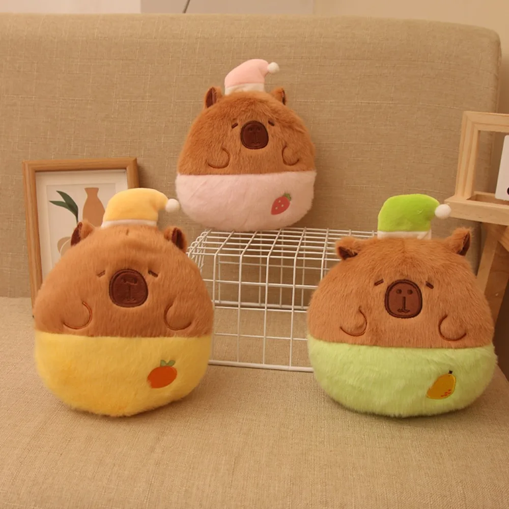 

Kawaii Dress Up Capybara Plush Doll Pajamas Simulation Capybara Plush Toy Cartoon Soft Capibara Fluffty Doll Christmas Toy