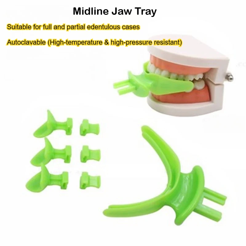 

5x7 шт./компл. стоматологический центральный лоток BPS, съедобные лотки для оттисков челюсти, окклюзионный артикулятор, имплантология лица для стоматологического инструмента