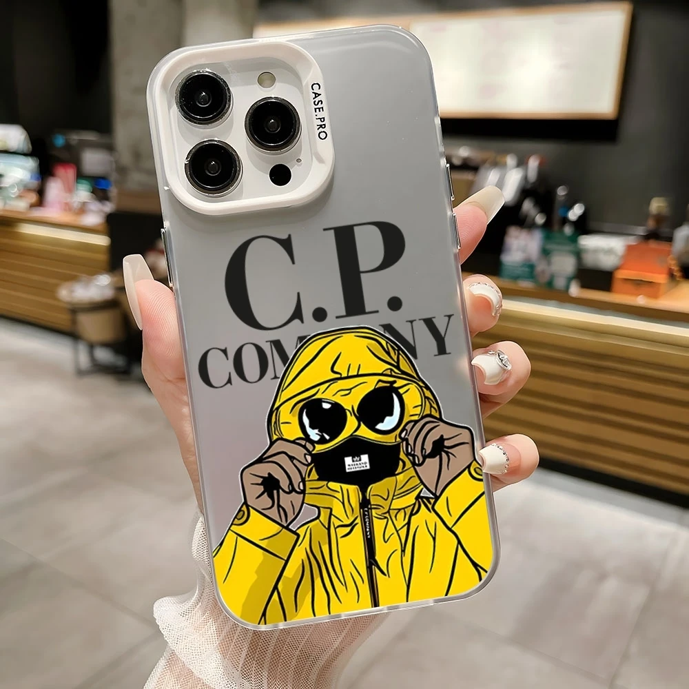 Paul Mask Male Suitable For IPhone 16 15 14 13 12 11 Pro Max Mini X XR XS Max Anti Drop Phone Case Phone Case Colored Silver