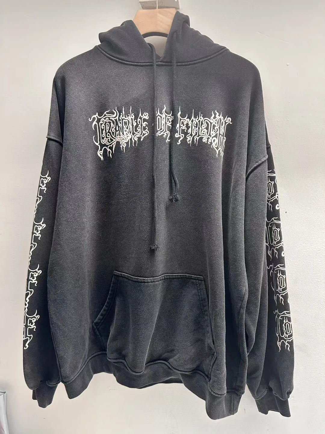 

2025AW VT Толстовки с капюшоном и принтом логотипа Негабаритные мужские толстовки Пуловеры