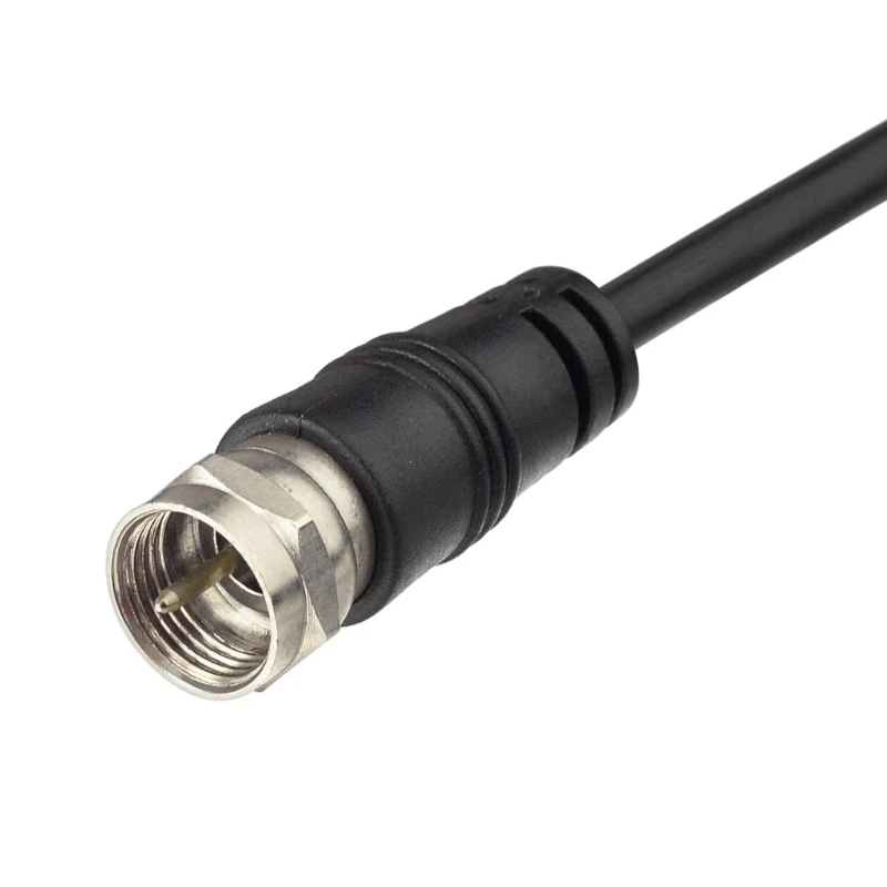 Antenas DAB FM para receptor estéreo doméstico, antenas telescópicas FM de alta ganancia de 75ohm, antenas de Radio FM para interiores con 3 herramientas adaptadoras