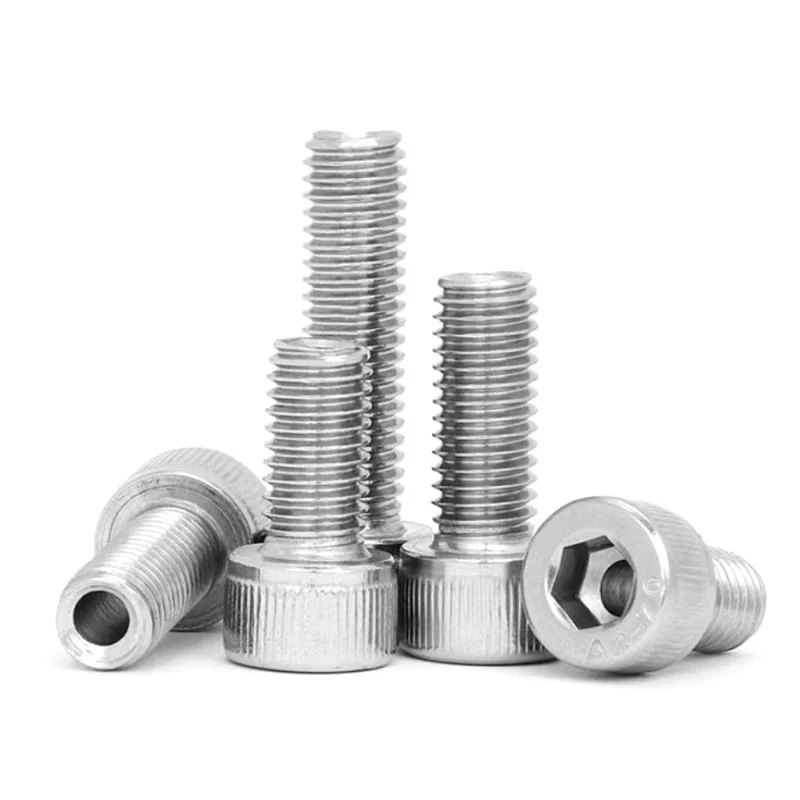 Through-Hole Screw M4 M5 M6 M8 M10 M12 M14 M16 M20 304 Stainless Steel Allen Hexagon Hex Socket Cap Head Screw Bolt Hollow Screw