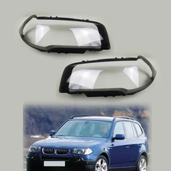 For BMW X3 E83 2003-2011 Car Headlights Lens Cover Lampshdade Headlamp Lamp Clear Shell