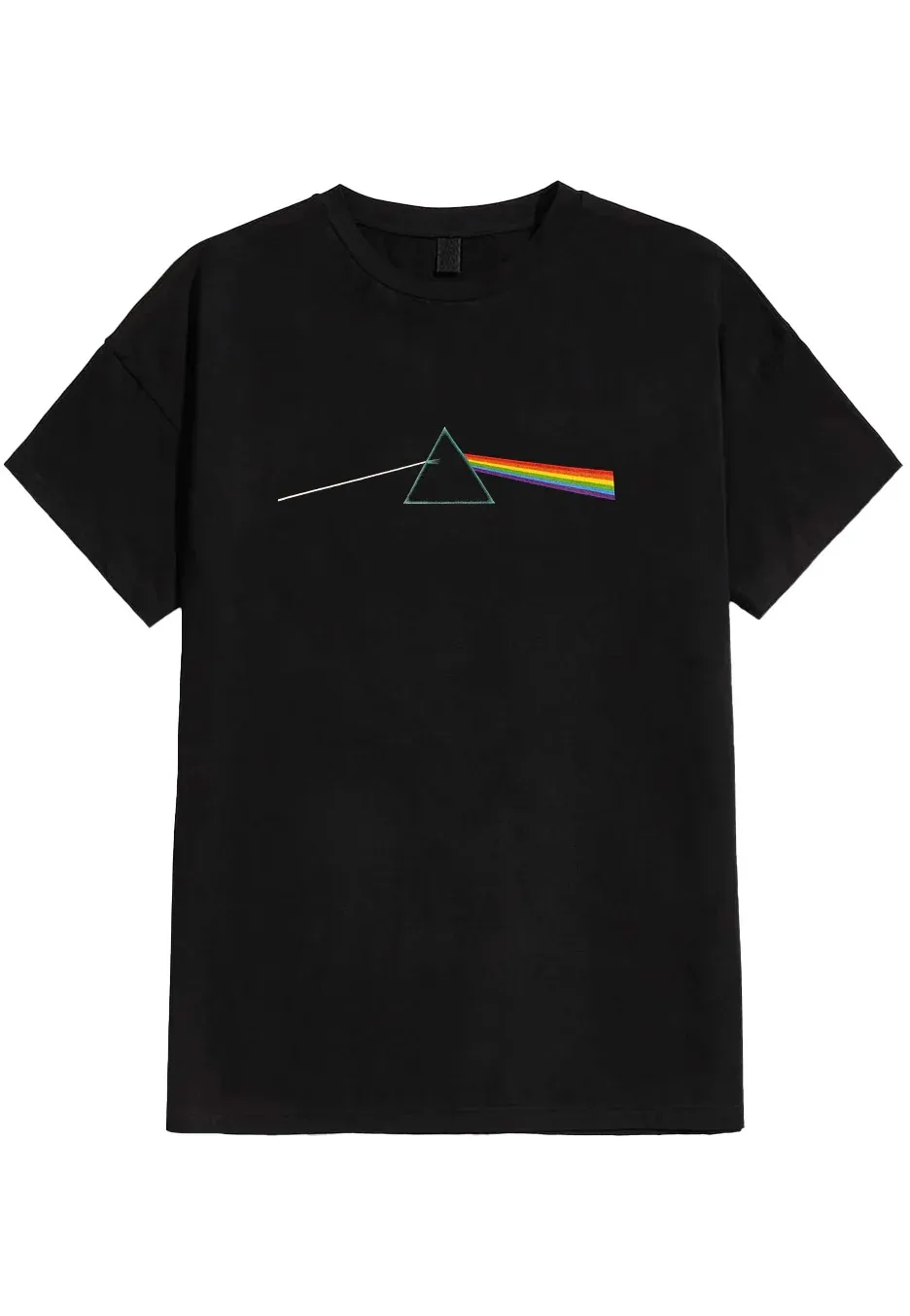 Pink Floyd Dark Side of the Moon Solid Color T-Shirt Unisex Short-Sleeve Top Trendy Summer Retro Streetwear