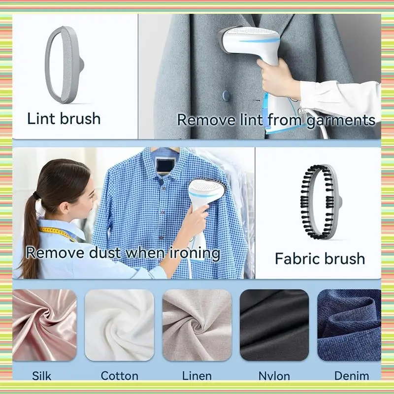 

ATQ2 Handheld Clothing Steamer Fabric Clothing Wrinkle Remover Portable Household Iron EU Plug