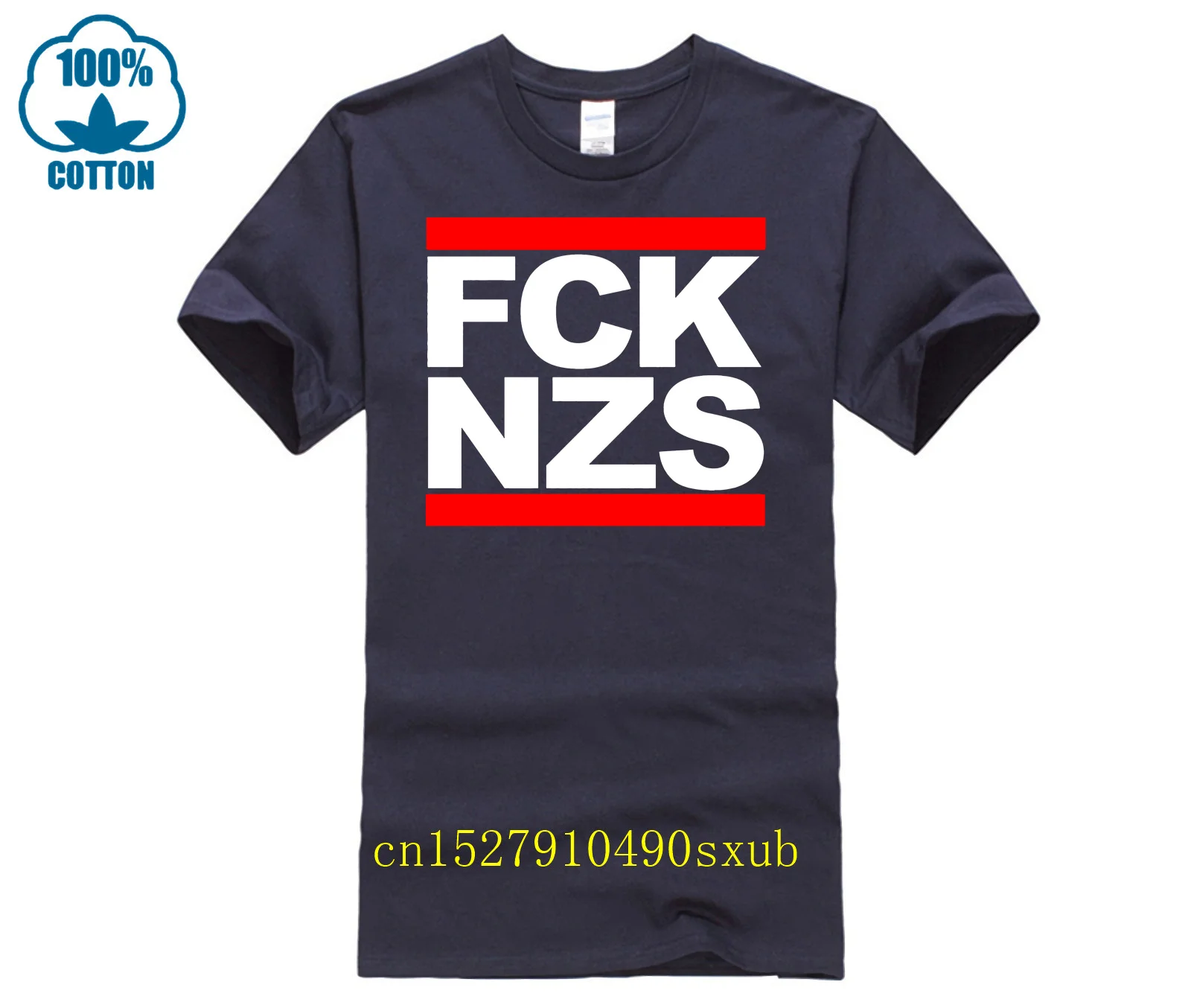 tshirt FCK NZS casual o neck loose summer T shirt for men