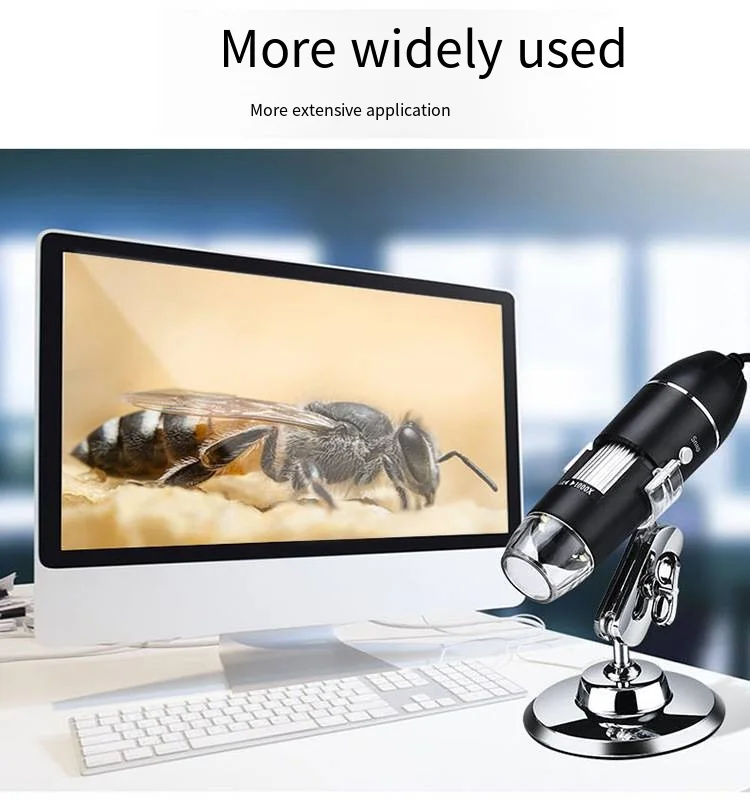 Digital Microscope WiFi Wireless Electron Dermatoscope Scalp Detection Pores Magnifier Facial Skin Analyzer Machine