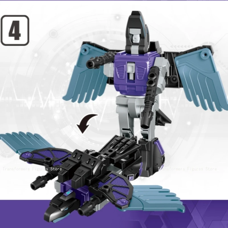 Zupełnie nowy robot transformujący się pięć w jednym Dark Demon Toys Predaking ‌   Figurka Akcji Filmowa Kreskówka Anime Ruchoma Model Prezent