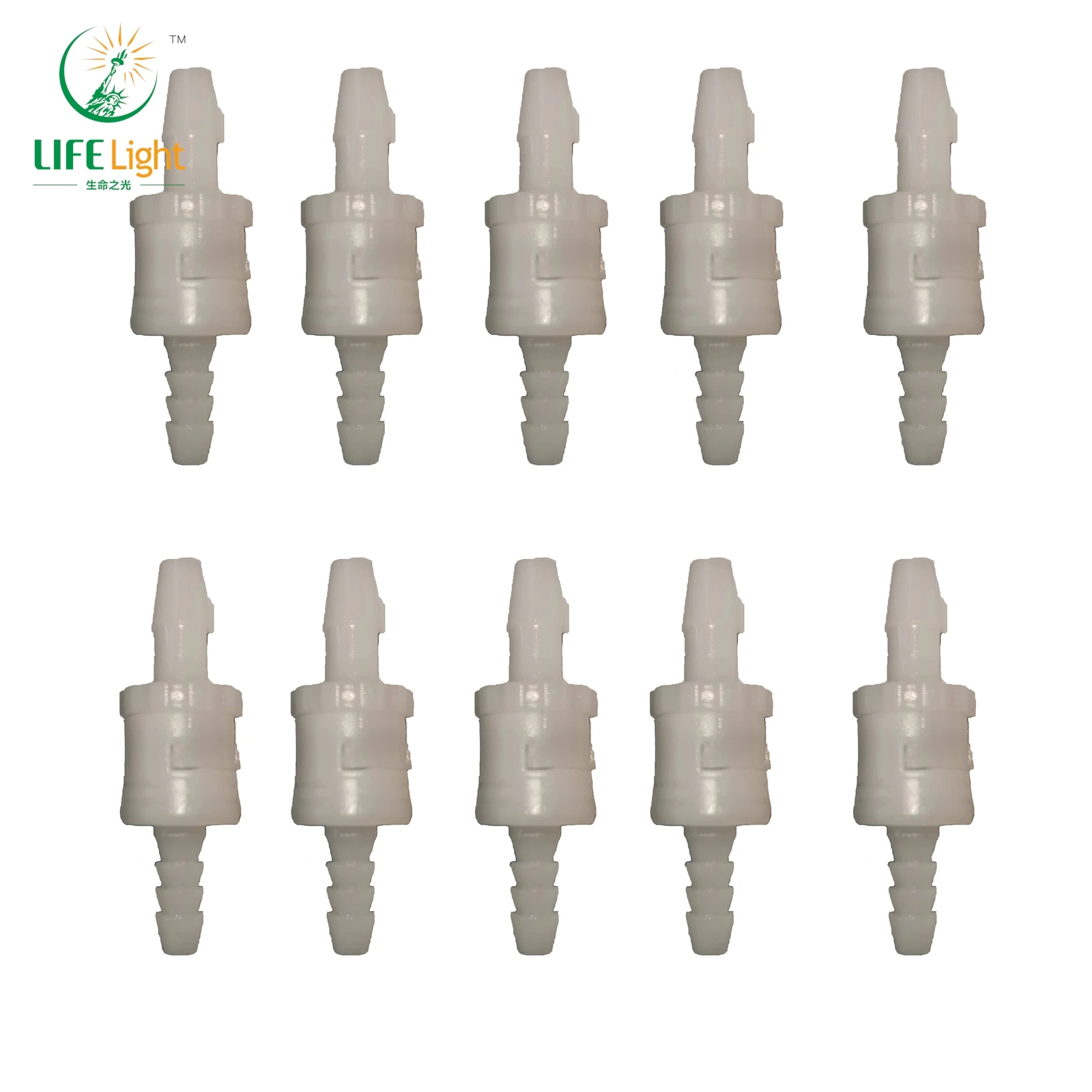 

Luer Taper Universal Metal Airway Connector, NIBP Cuff Connector, Air Hose Tube Adapter, Quick connect and disconnect