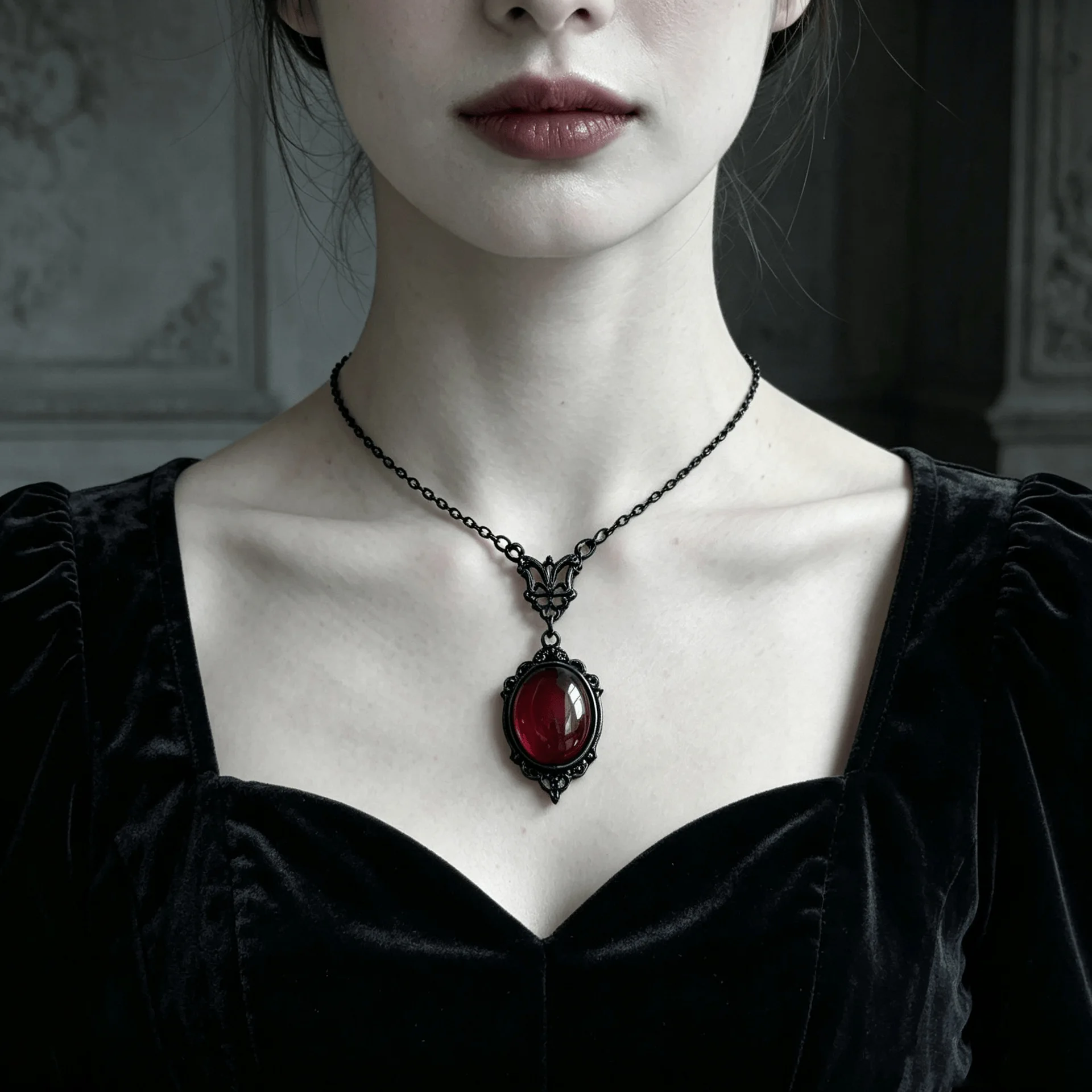 Vampir-Halskette, Gothic-Schmu – Women'S Victorian Accessories Bewertung und Preis