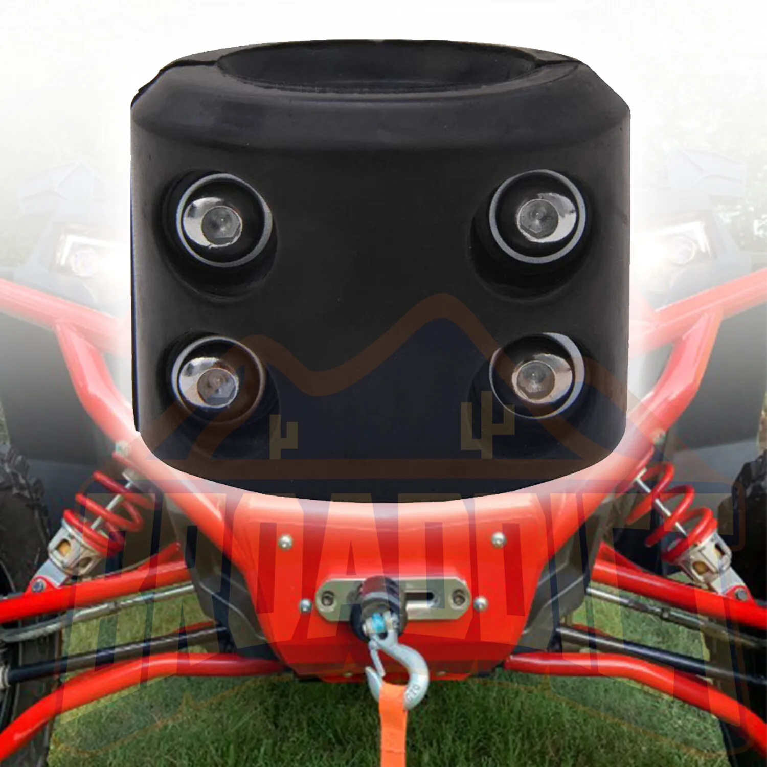 

Стопор лебедки, резиновая пробка для тяжелых условий эксплуатации, водонепроницаемый тросовый крюк, ATV UTV