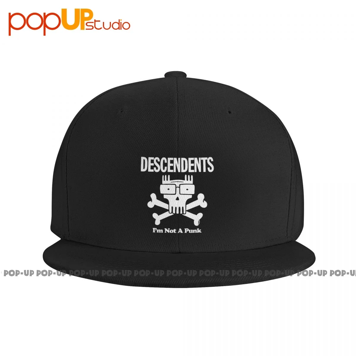 Casual Authentic Descendents Not A Punk Snapback Cap Hot Deals Best Seller Baseball Caps