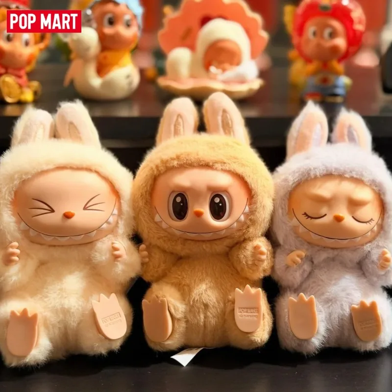 

Genuine POP MART The Monsters LABUBU Have A Seat Series Vinyl Plush Blind Box Pendant Keychain Ornament Cute Toys Mystery Gift