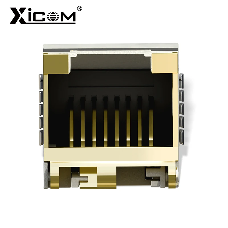 Imagem -05 - Xicom-transceptor de Porta de Cobre Módulo 10g Rj45 Sfp 10g 5g 2.5g Rj45 Compatível com Cisco Mikrotik Ethernet Switch