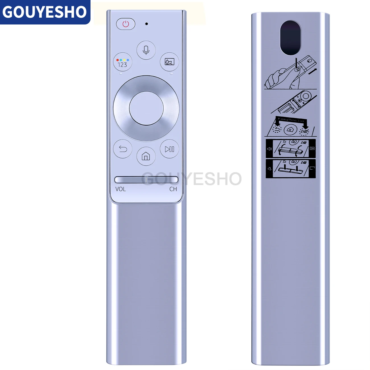 BN59-01300F BN59-01300J Voice Remote Control Compatible with Samsung BN59-01300H BN59-01300G BN59-01300L Smart QLED Series TV