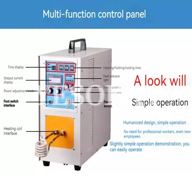 휴대용 고주파 용접 기계, 유도 가열 기계, 금속 용접 기계, 휴대용 가열, 15KW, 20KW