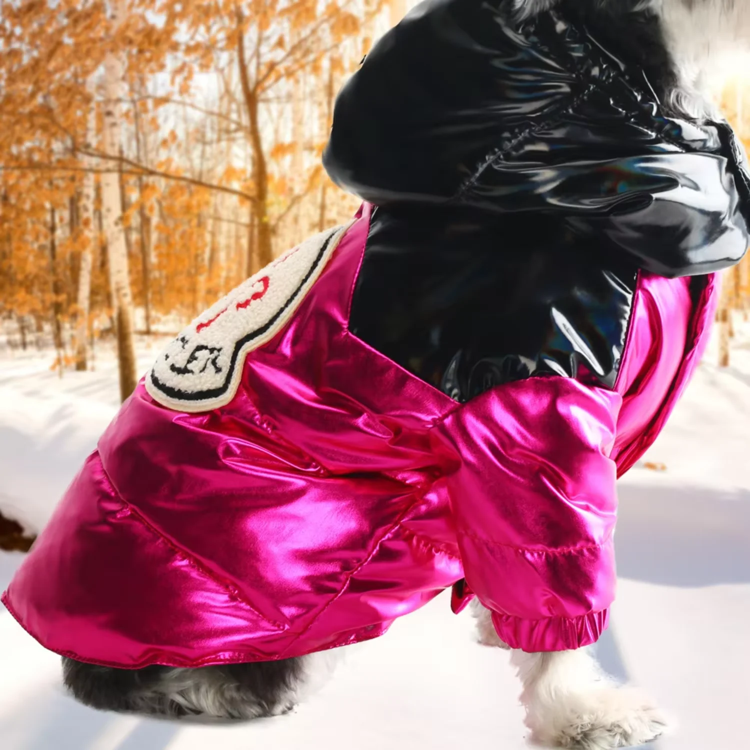 Pet Dog Down Jacket  Dog Winter Jacket Luxury Clothes Opp  Classic  Cartoon  High  Autumn Winter