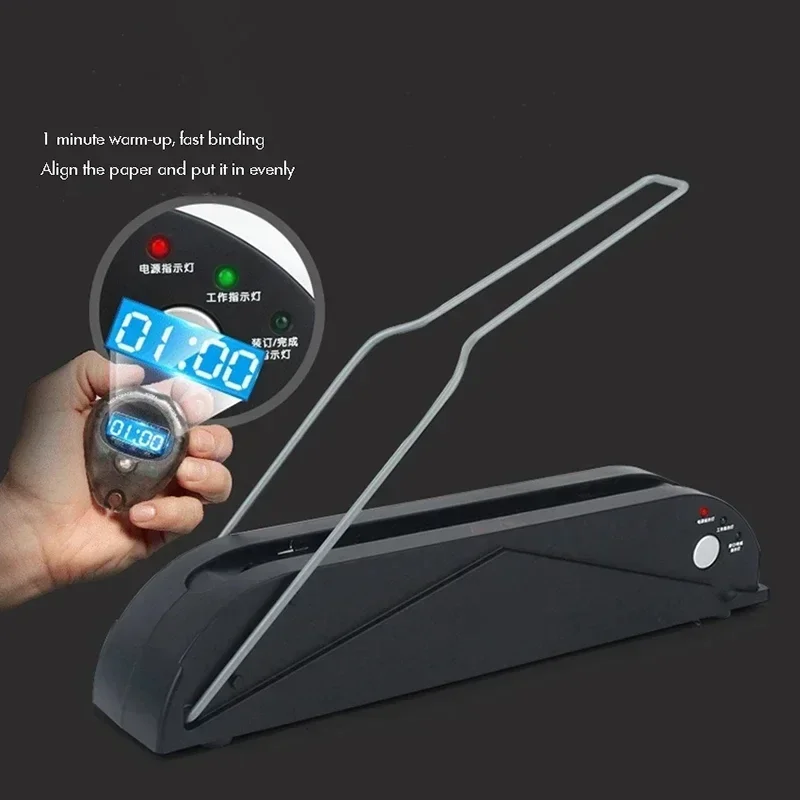 آلة التجليد الحراري آلة لصق تجليد الكتب المذابة بالحرارة مجلد فاتورة الشهادة المالية