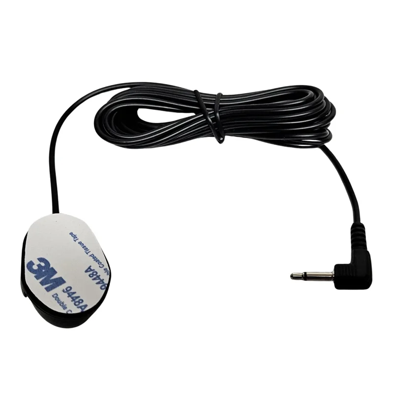 Mini Car Microphone Fits 3.5mm & 2.5mm Wired microphone for car stereo Audio hands-free Mic For DVD Radio Player Paste Type mini