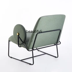 HJ-Silla de ocio artística para dormitorio, sillón de un solo asiento