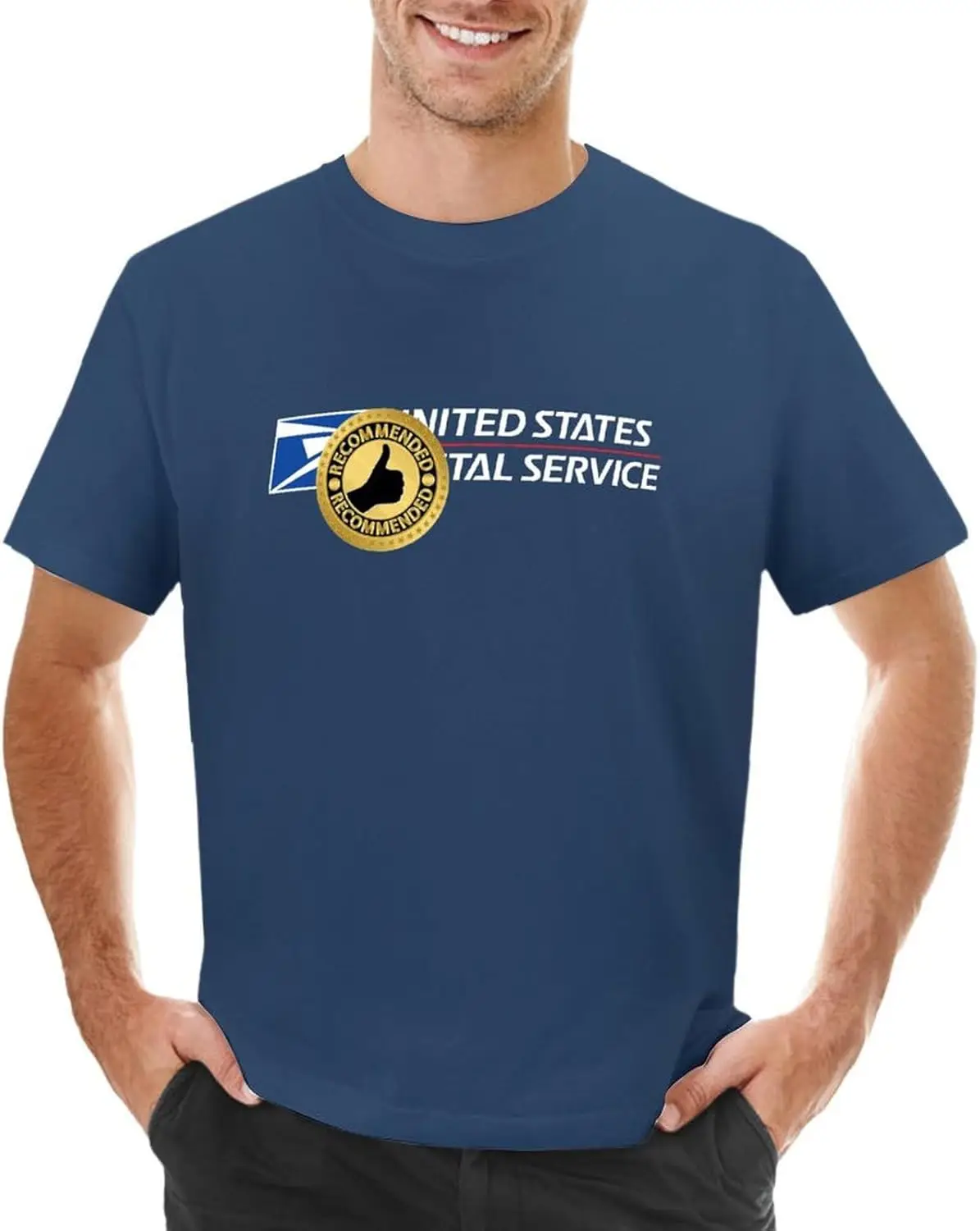 

Postal Shirt Short Sleeve T-Shirt for Post Office Worker Delivery Daily Wear