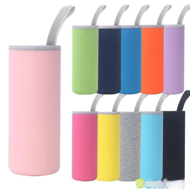 

Универсальный защитный чехол-держатель для стакана с ручкой, термостойкий, вязаный, для детей, предотвращающий падение, для домашнего использования