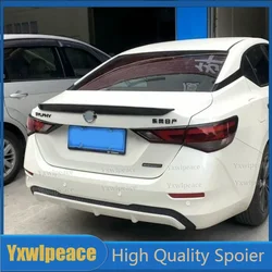 For Nissan Sentra Sylphy 2020 2021 2022 High Quality ABS Plastic Car Tail Wing Decoration Rear Trunk Spoiler Trunk Wing