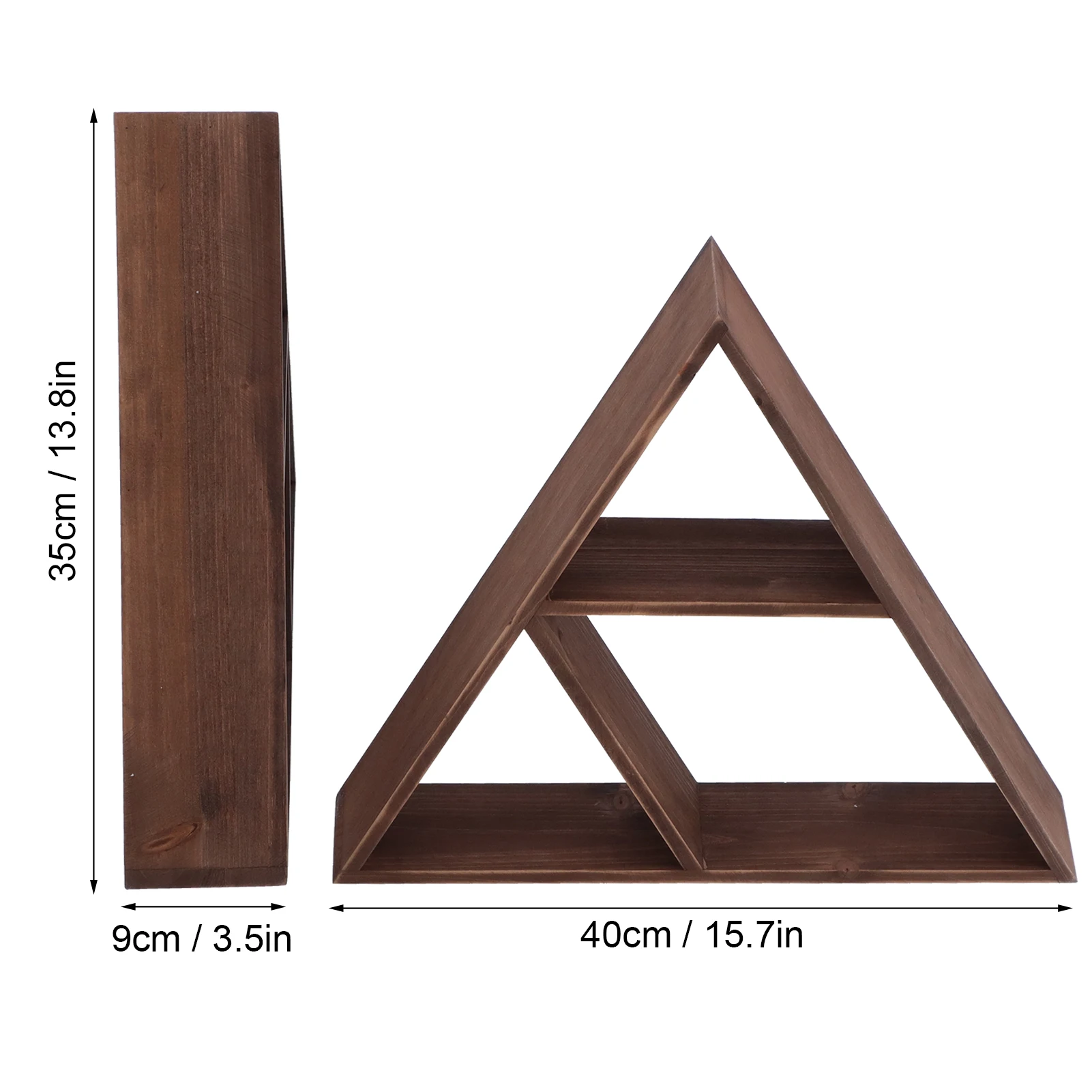 Triangular Wall Display Rack, Prateleira De Armazenamento, Flutuante Estante, Sala De Parede, Prateleira, Flutuante, Display,Stand, 2Pcs