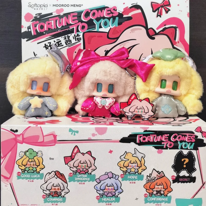 

New Arrival Forture Comes To You Series Blind Box Cute Plush Keychain Doll Backpack pendant decoration Doll Girl's Birthday Gift