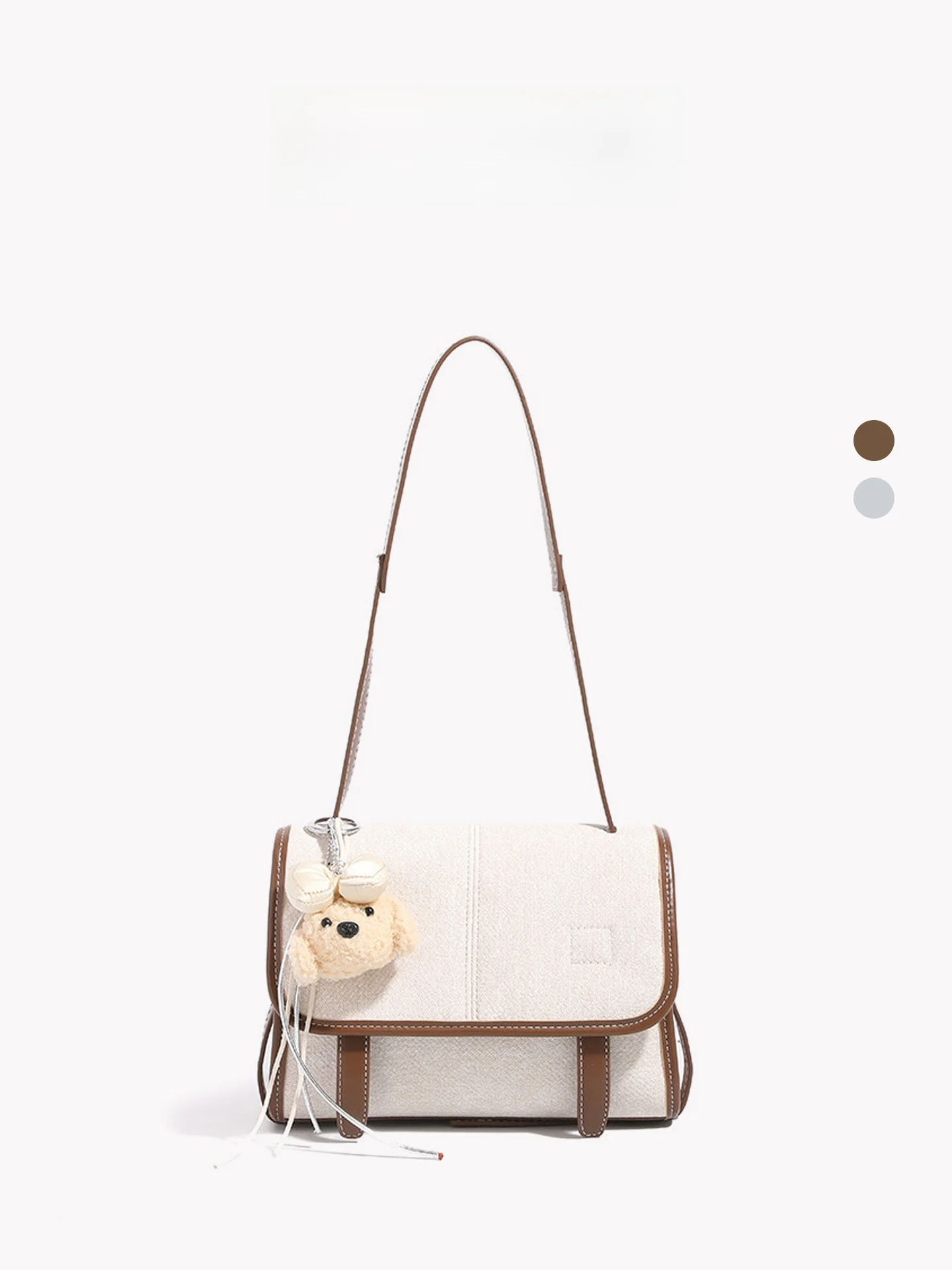

Chic Orange Girl's Messenger Bag Versatile Elegant Outdoor Shoulder Crossbody Bag Commuting Small Square Camera Bag
