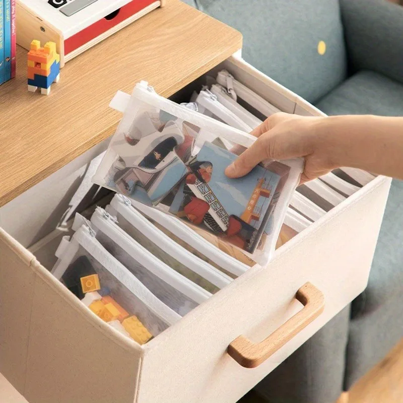 5 قطعة شبكة مقاومة للماء سستة الحقيبة لعبة تخزين مجلد مستندات القرطاسية حقيبة التخزين حقيبة مستحضرات التجميل مدرسة مكتب حقيبة التخزين