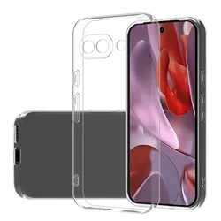 For Google Pixel 9A Simple Slim Soft TPU Clear Transparent Phone Case For Google Pixel 9A Pixel9A Cover Fundas Capa