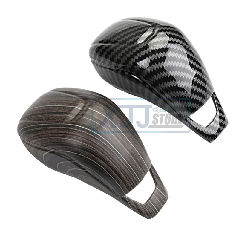 

1PCS ABS Carbon Fiber Color or Wooden Gear Shift Knob Decorator Cover Interior For Nissan Teana 2023 2024 2022 2021 2020 2019