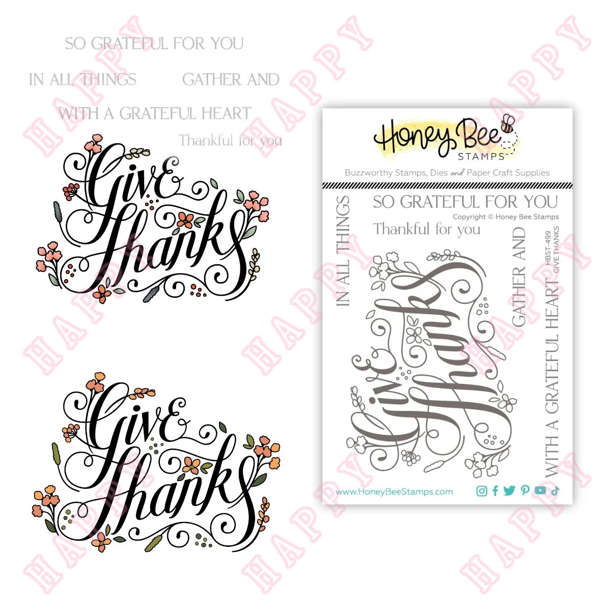 

Give Thanks Metal Craft Cutting Dies Stamps Stencils Decorative DIY Scrapbook Envelope Greeting Card Paper Embossing Handcraft