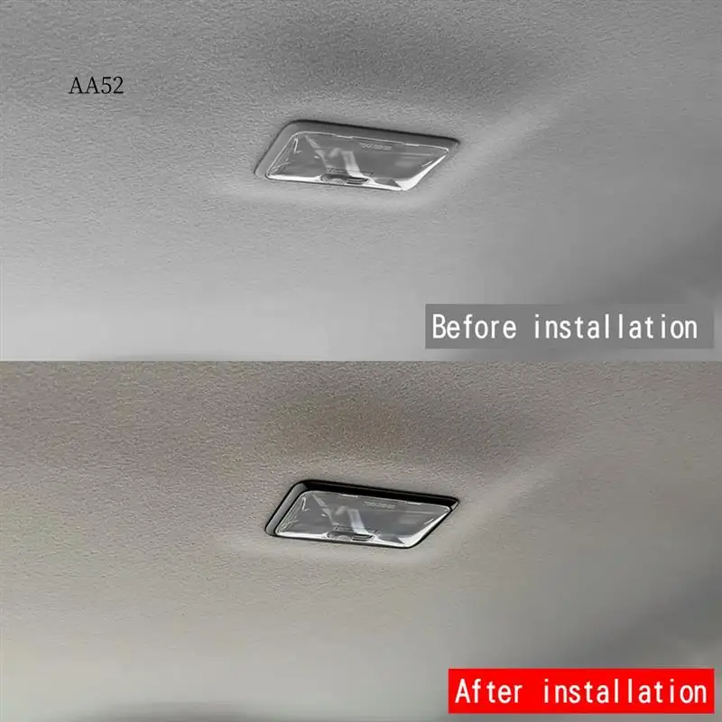 

AS-3 Piece Front Rear Reading Lamp Cover Trim ABS Automotive Supplies For Suzuki Spacia/Spacia Custom MK54S MK94S 2024 Black
