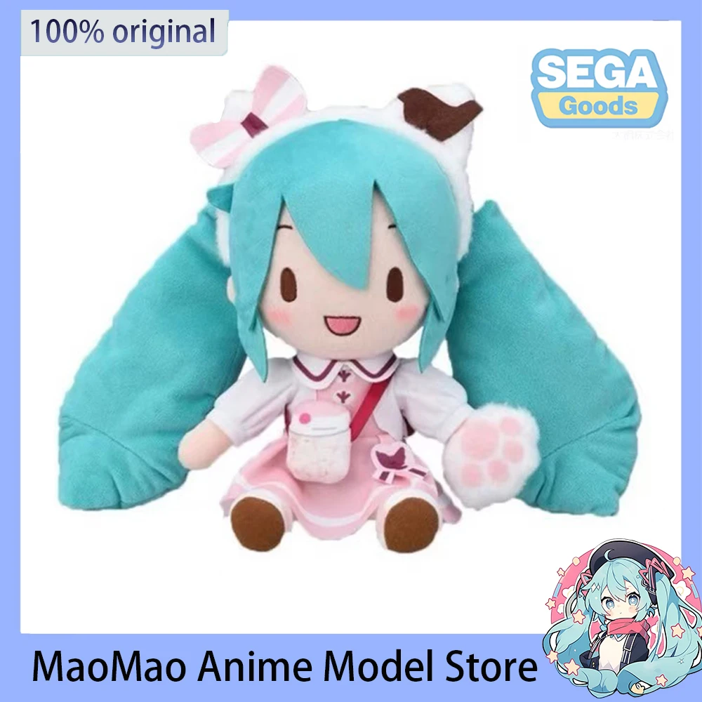 

В наличии оригинальная серия SEGA Fuwa Petit Fufu Hatsune Miku Outward Play Theme Park Ver. Плюшевая кукла Kawaii Аниме Коллекционные игрушки
