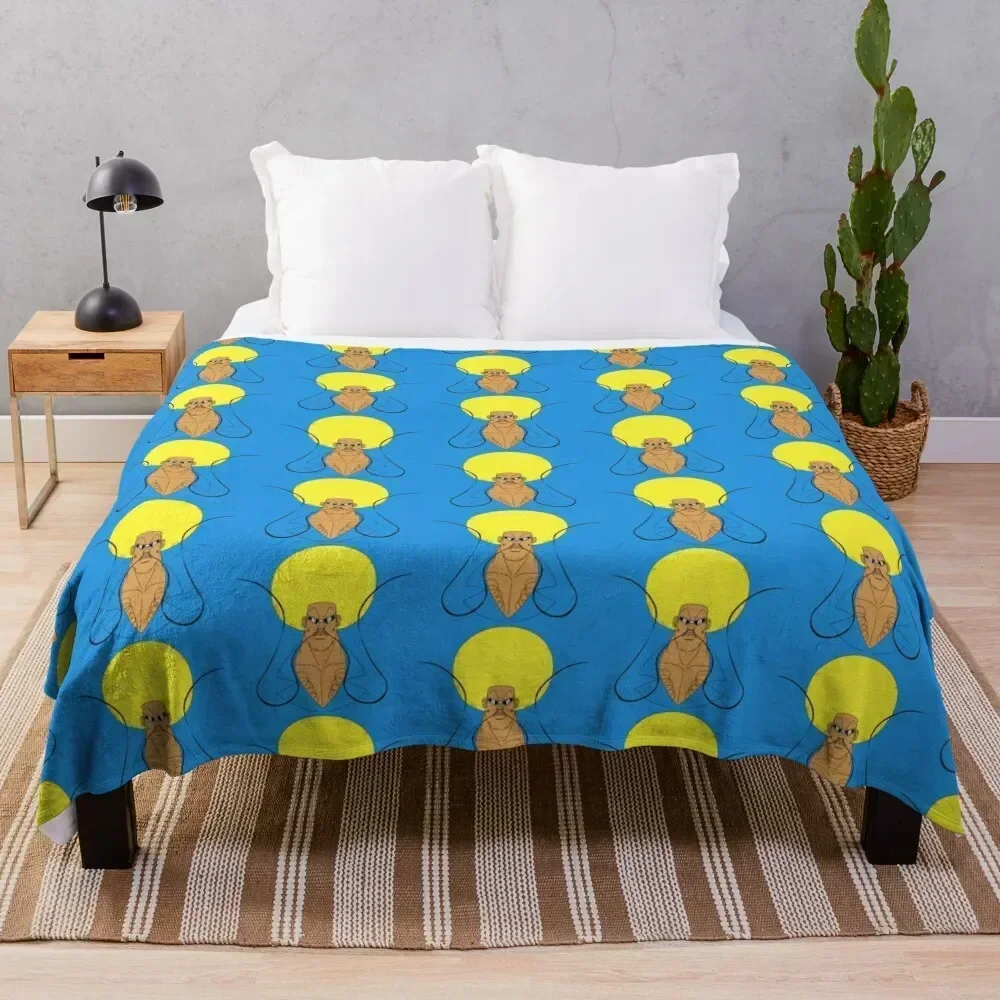 

Bobobo color Throw Blanket Designers Comforter Soft Beds Retros Blankets