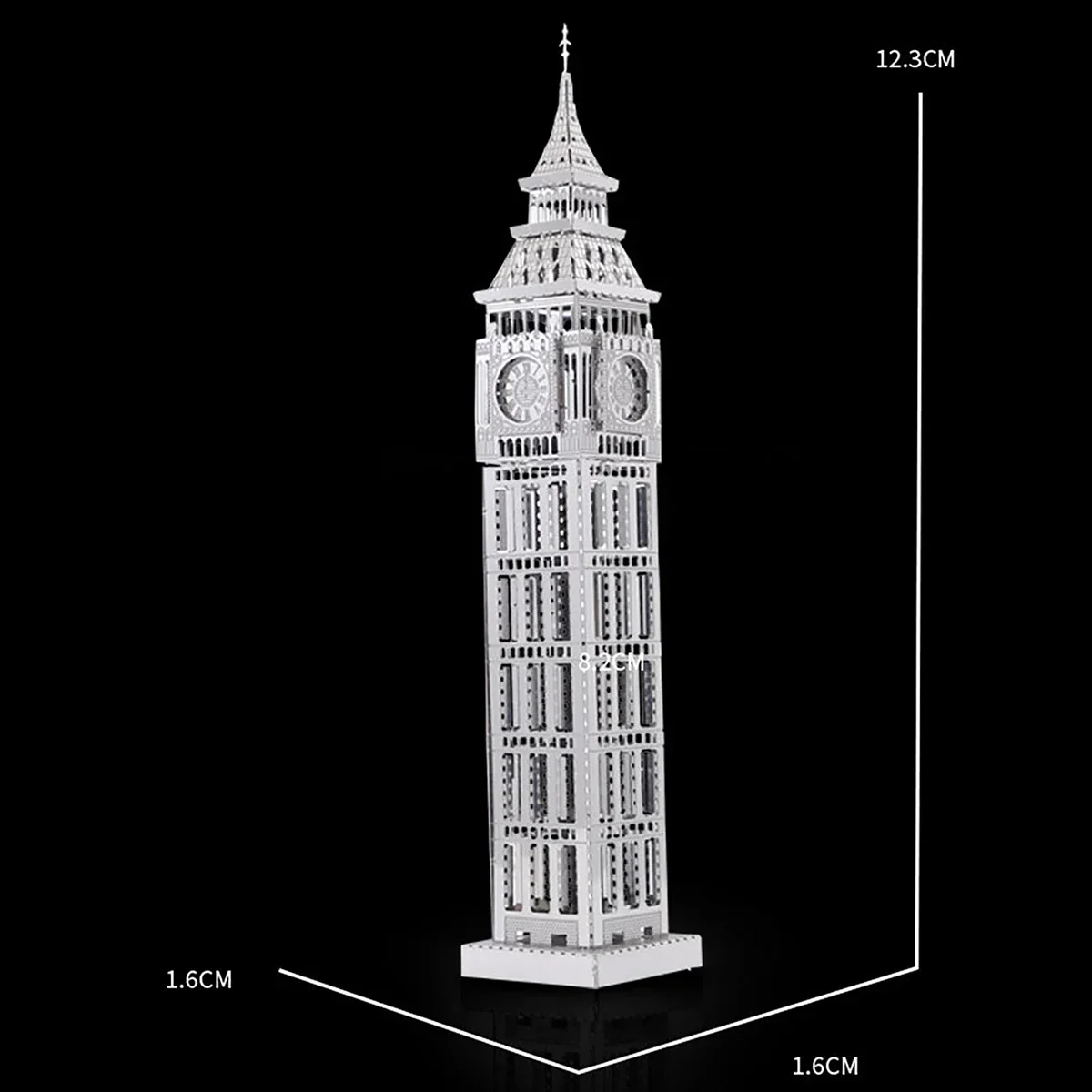 Big Ben 3D Metal Puzzle model kits DIY Laser Cut Puzzles Jigsaw Toy For Children