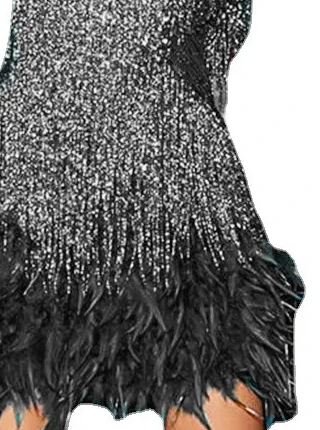 فستان نسائي للربيع والصيف بلون سادة ورقبة على شكل V بدون أكمام حلو مثير وشرابة غمد كاجوال أنيق مريح ومنتظم قياسي