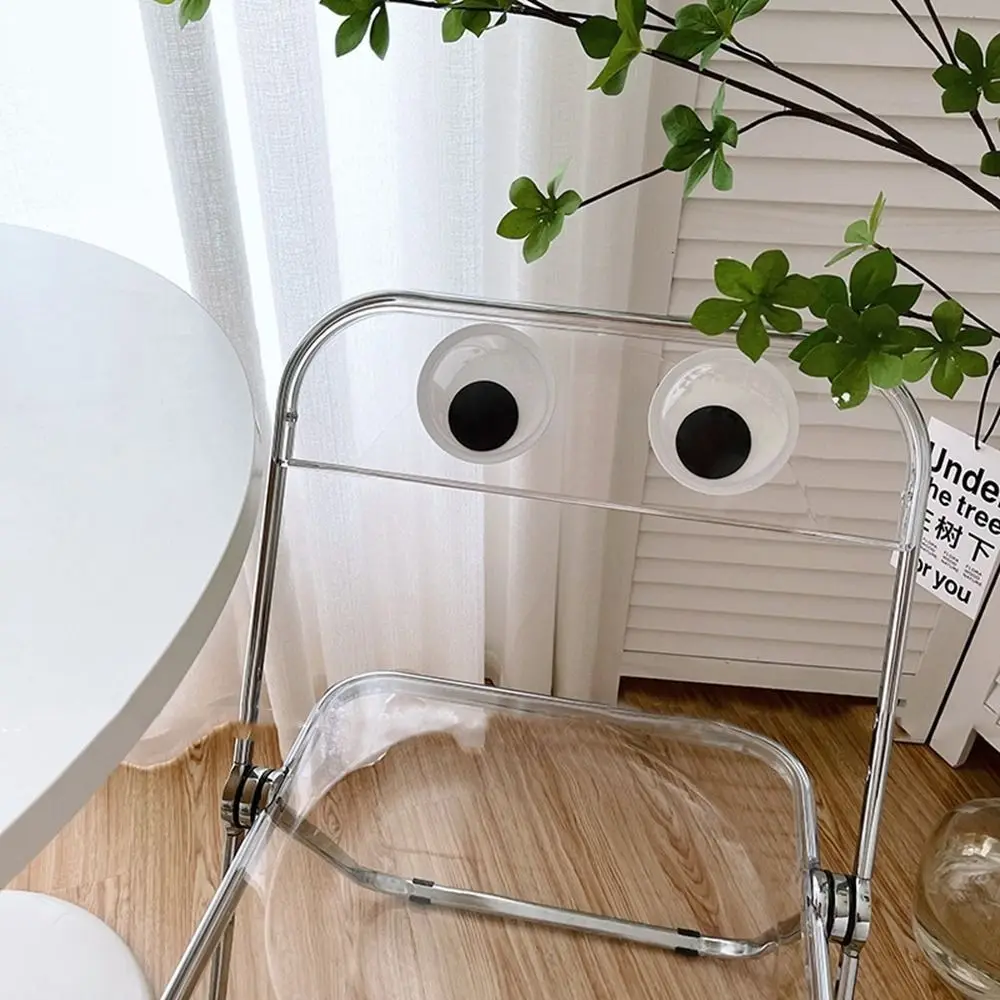 

Manual Activities 1 Pair Scrapbook For Toys Dolls DIY Cute 3D Refrigerator Door Decal Sticker Eyeball Fridge Stickers