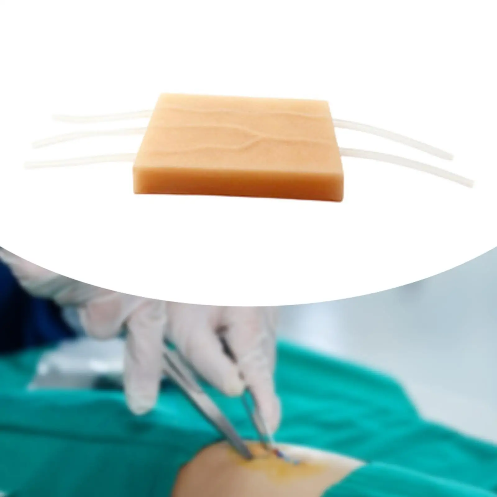 Венепунктурная инъекционная тренировочная площадка, имитация человеческой кожи, устойчивая к разрыву, портативная для студентов, медсестер, тренировочная модель наложения швов