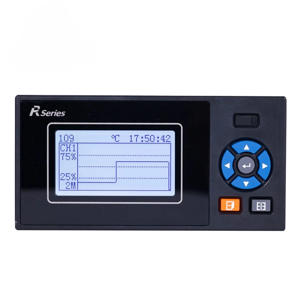 Multi Channel Data Logger Temperature Pressure Humidity Voltage Trend Chart Data Report RS485 PT100 4-20mA Analog Signal