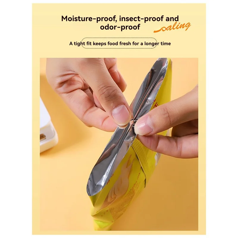 ABPR-Small Sealing Machine Snacks Laminator Home Use Plastic Bag Food Preservation Vacuum Sealing