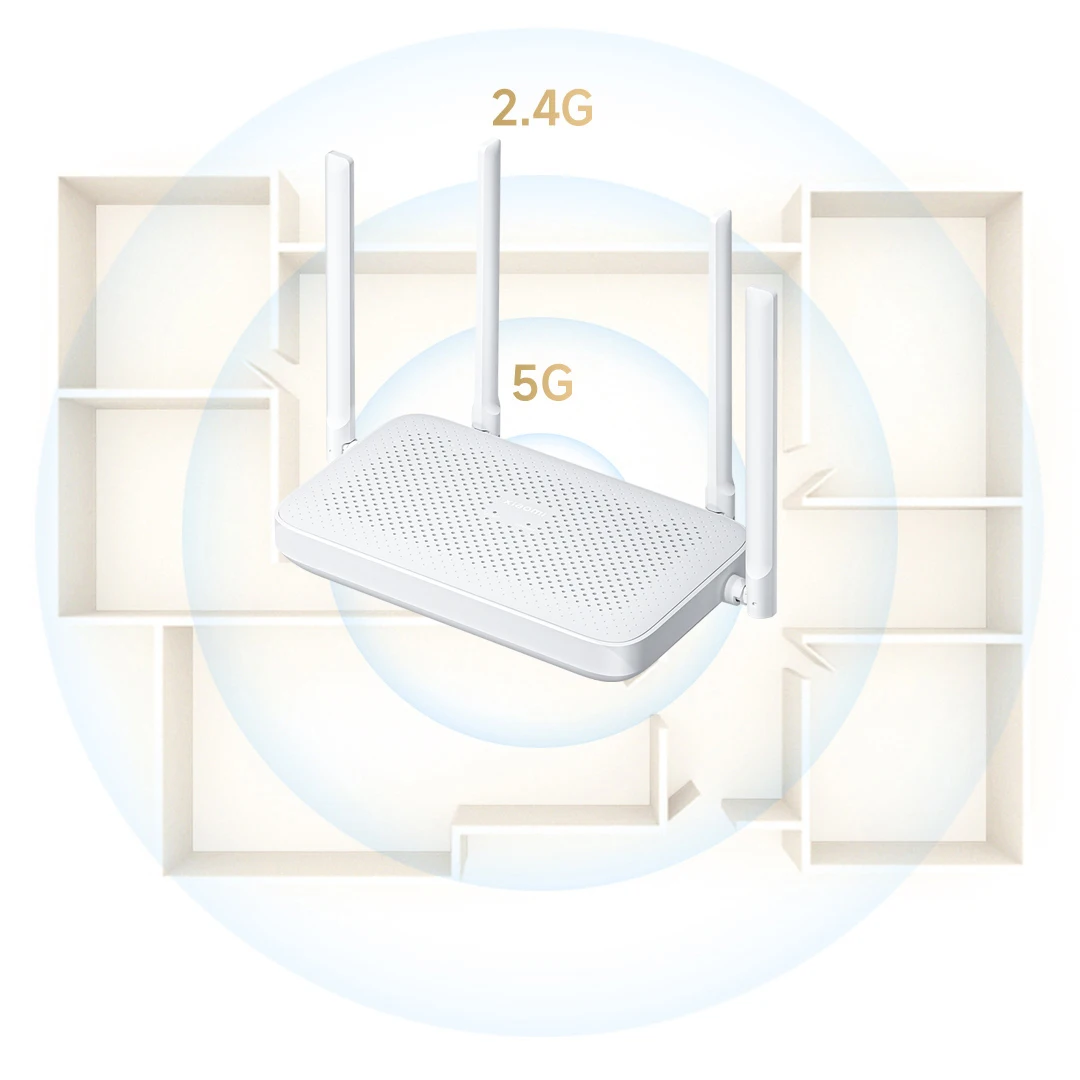 Xiaomi-ルーターax1500 wifi6, 1501mbps, 2.4g/5ghz,デュアルバンド,ギガビットイーサネットポート,ofdma伝送,メッシュネットワーク