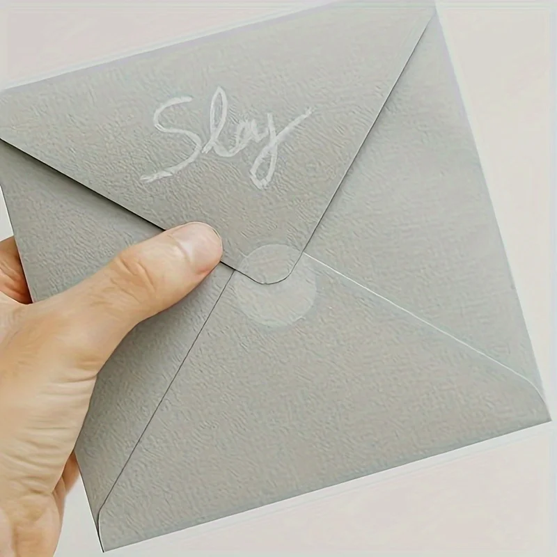 1000pcs/roll Self-adhesive Stickers, Round Sealing Stickers, Clear Round Labels for Envelopes, Boxes and Gift Wrap