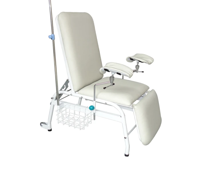 Luxurious Hospital Blood Transfusion Chair Manual Blood Donation Collection Chair